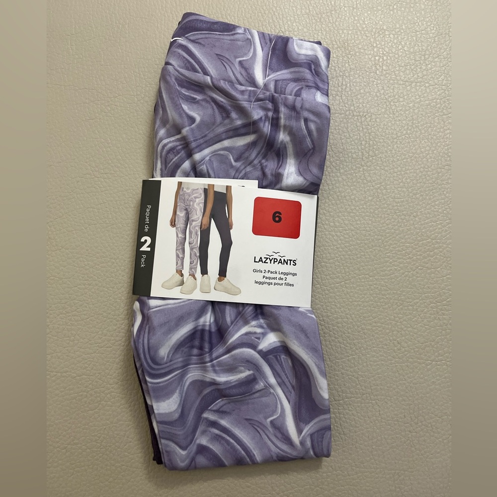 NWT - Lazypants Girls’ Leggings - Size 6Y